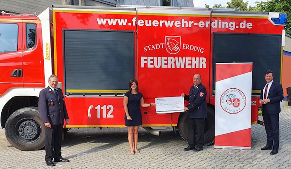 500 Euro für die Nachwuchs-Werbung der Feuerwehr